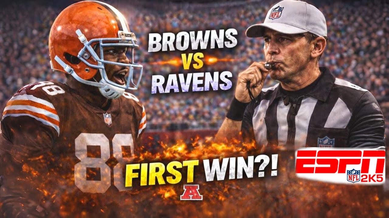 NFL ESPN 2K5 Browns Rebuild - Our first Win Of The Season? (Ep. 5)