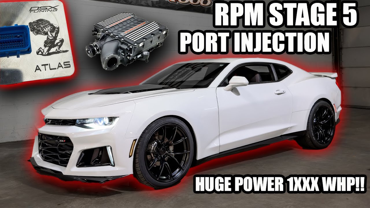ZL1 получает систему впрыска топлива Maggie & Atlas Port Injection объемом 2650 кубических дюймов!!!