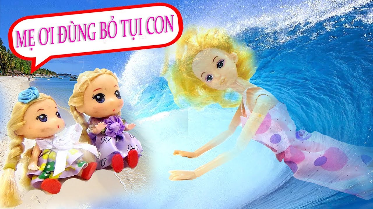 Hai b&eacute; Chibi mồ c&ocirc;i mẹ từ nhỏ - A206S - Nữ ho&agrave;ng b&uacute;p b&ecirc; baby doll