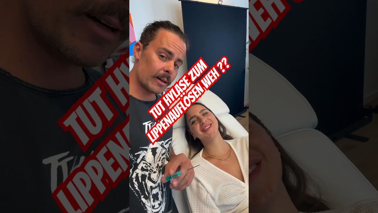 Ist Lippenauflösen mit Hylase schmerzhaft? 