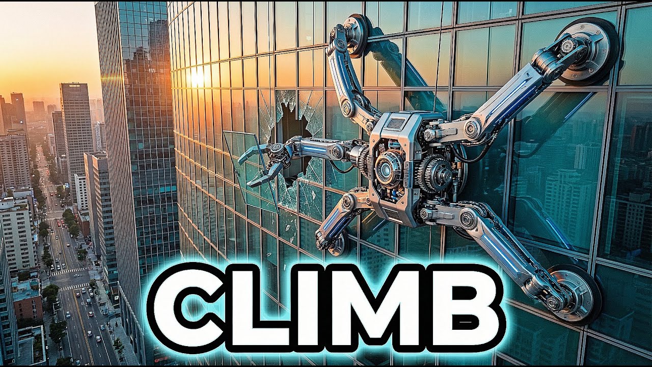 The Robot That Climbs Skyscrapers to Repair Broken Windows — No Human Dare
