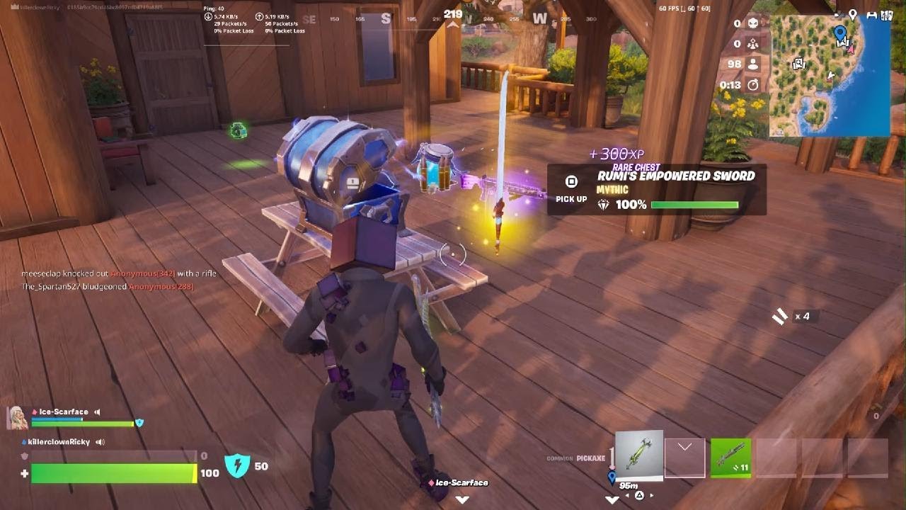 Fortnite chapter 7 season 1 episode 110 my crazy kill Fortnite