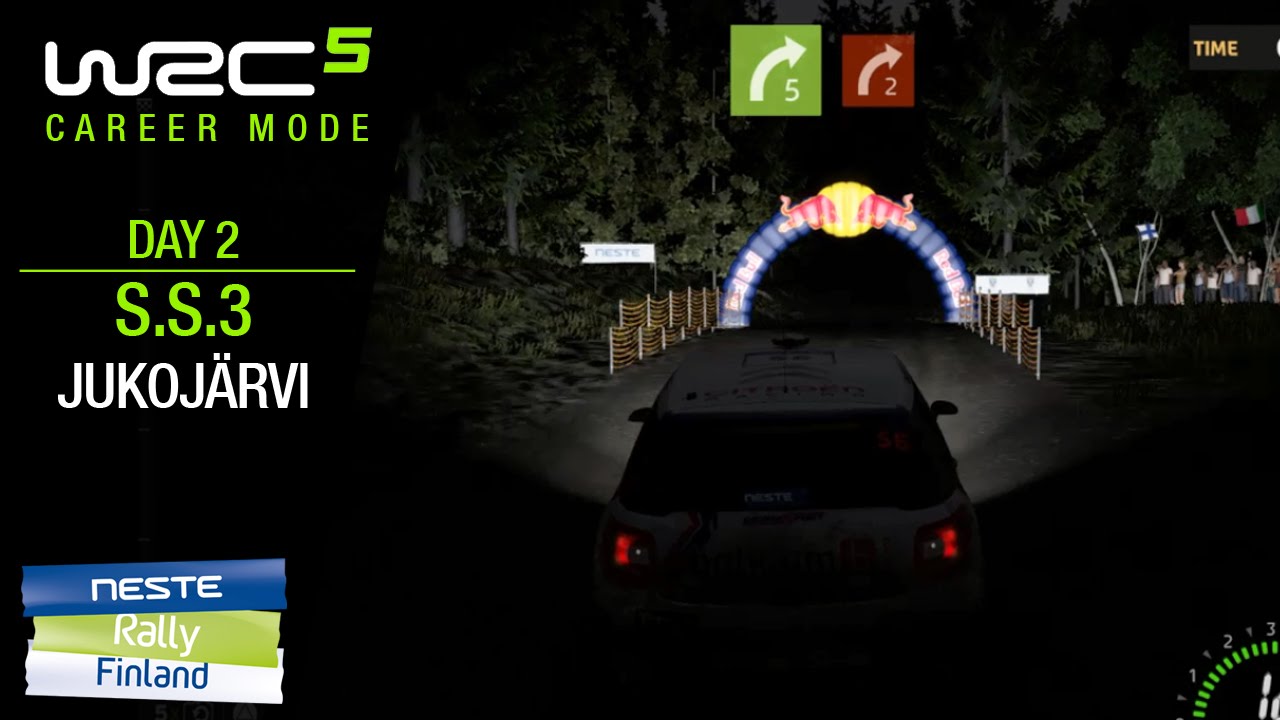 WRC 5 Carreira #22 - Finland Rally: Dia 02 - S.S.3 (Jukoj&auml;rvi)