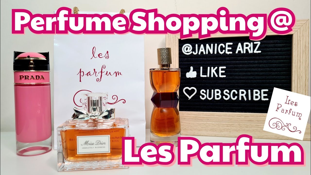 PERFUME SHOPPING AT LES PARFUM SINGAPORE | WHERE I BUY MY PERFUME TESTERS  | Fragrance Haul