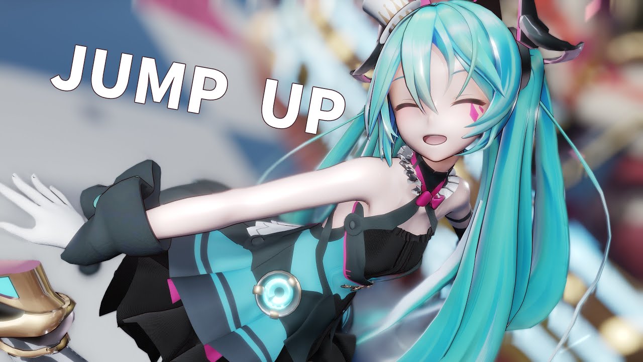 【4KMMD】JUMP UP【YYB式初音ミク】