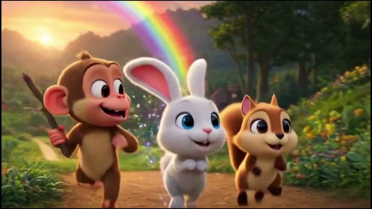 The little rabbit will be friends  in lifelisher