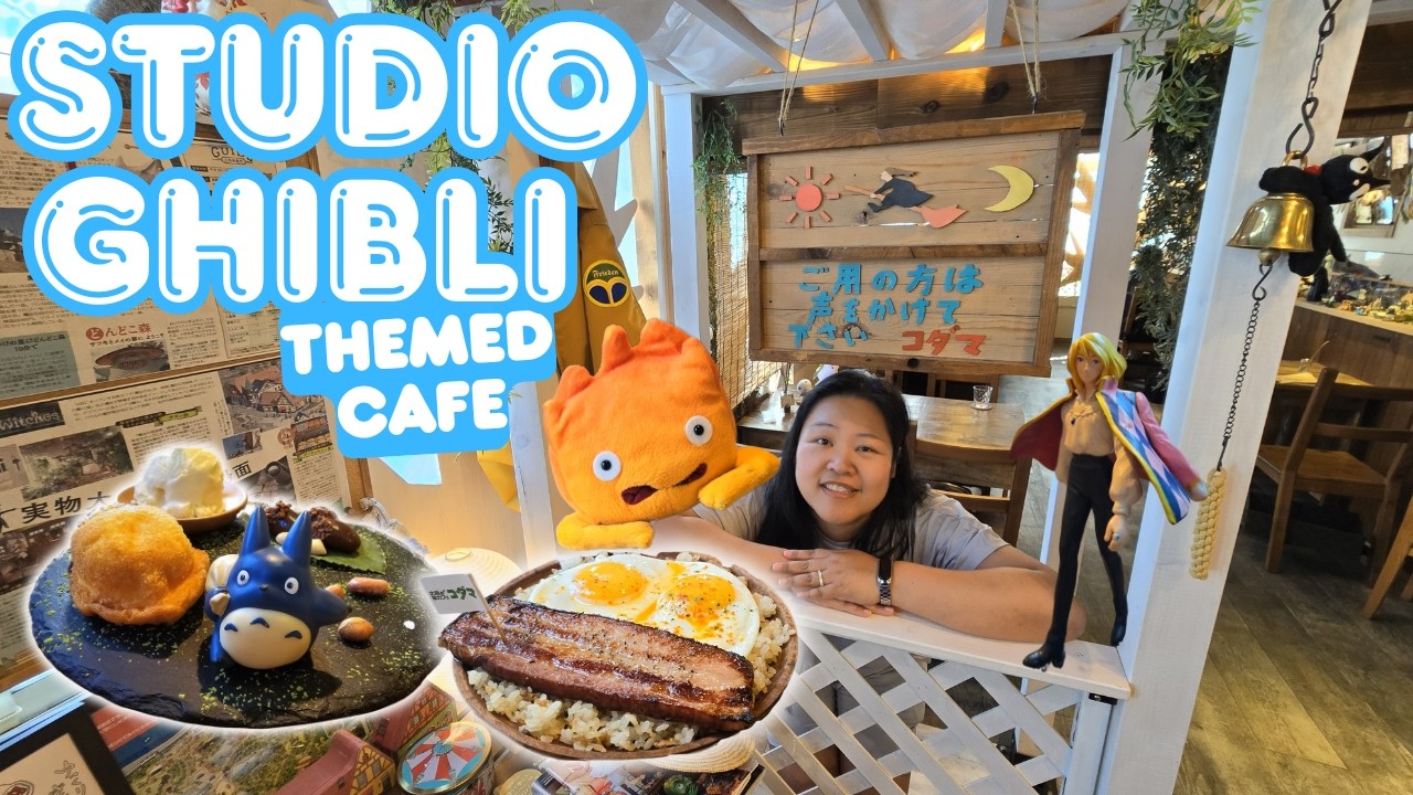 Studio Ghibli Food in Real Life | Themed Cafe Food Review