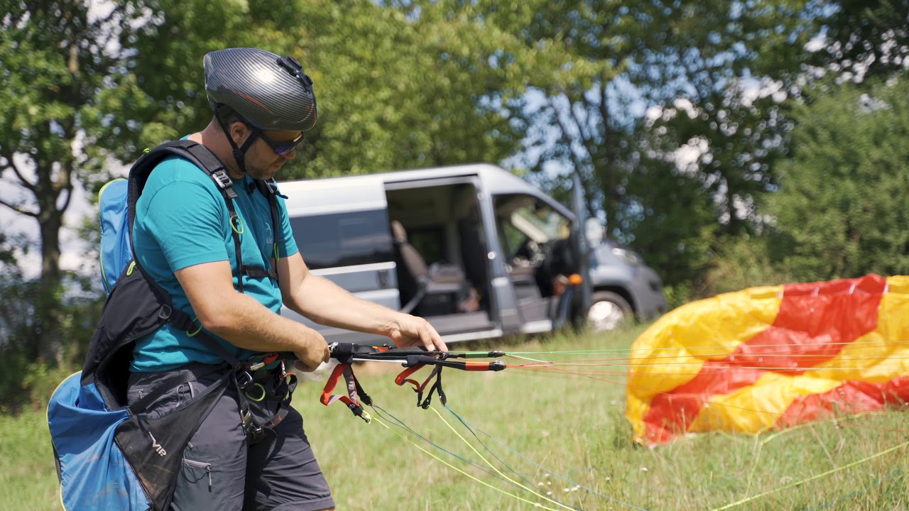 Der BESTE Schirm zum Groundhandling üben! | Flugschule Hirondelle, Weinheim