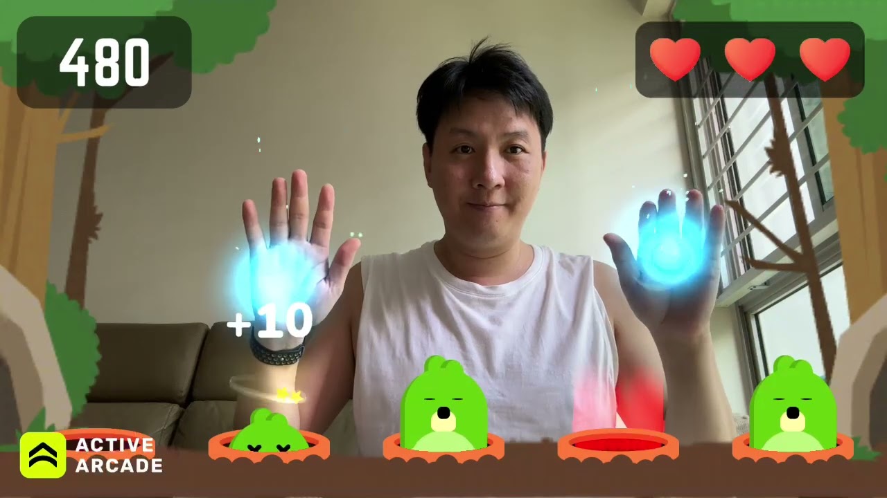 Come let’s whack a mole with me (Active Arcade)