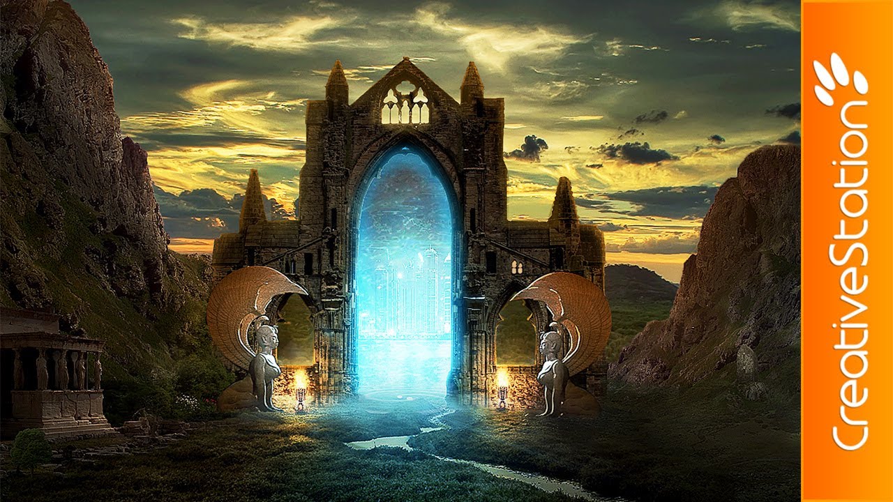 Portal of time - Speed art ( #Photoshop ) | CreativeStation