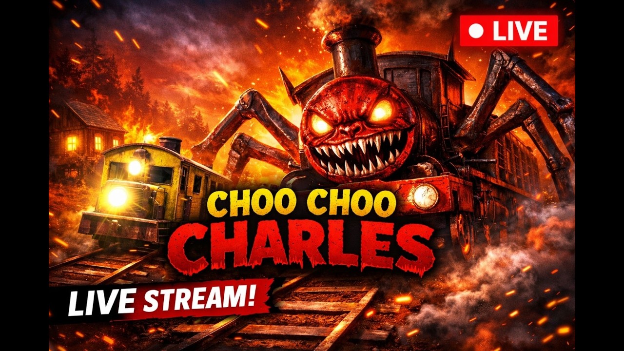 CHOO CHOO CHARLES  LIVE HINDI #shortfeed #shortslive