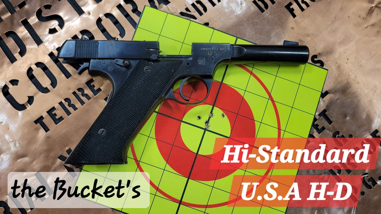 Hi Standard USA HD: история, разборка и обзор на стрельбище