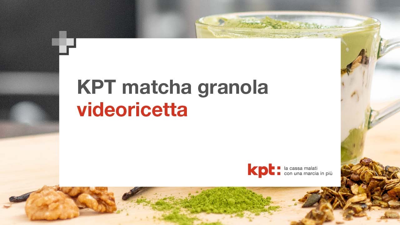 KPT matcha granola videoricetta