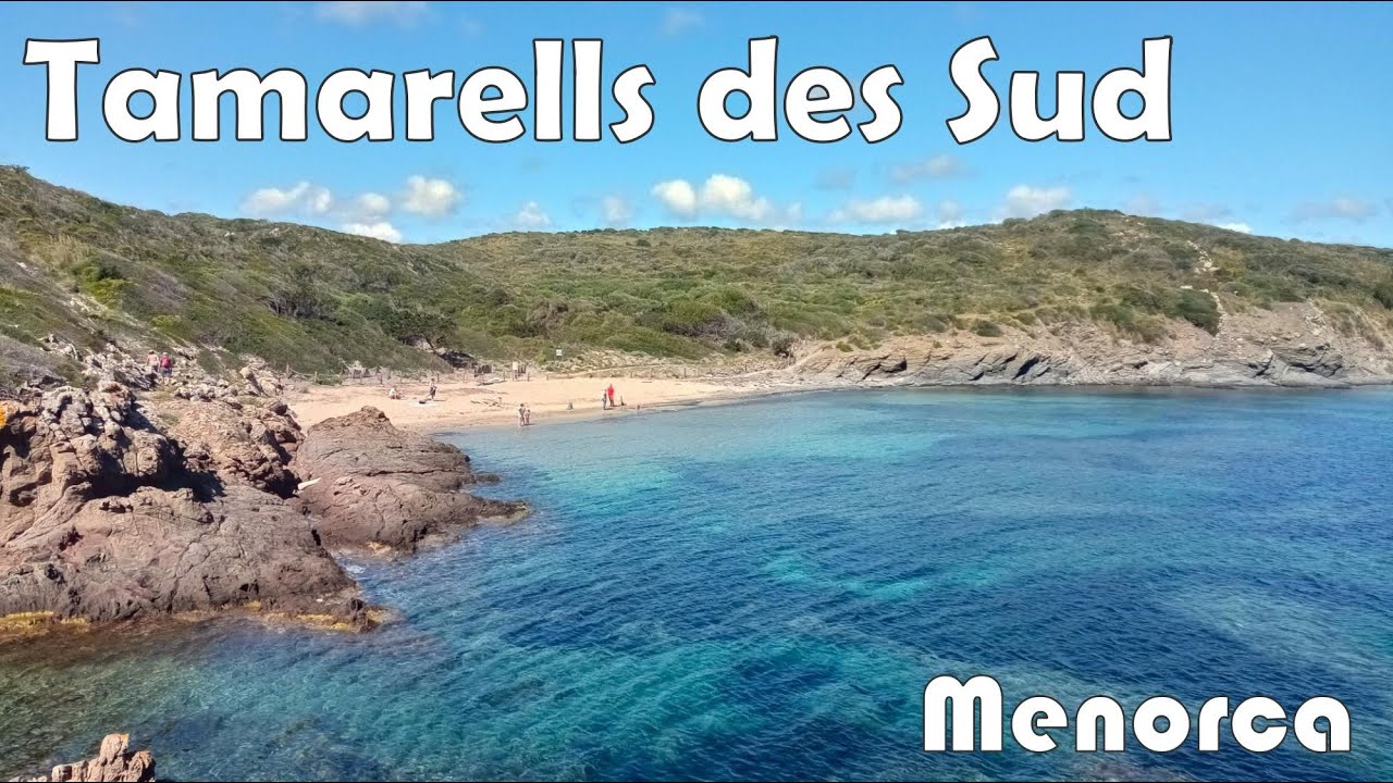 Menorca Natural Park Unspoiled Beach: Cala Tamarells del Sud Near Mahon