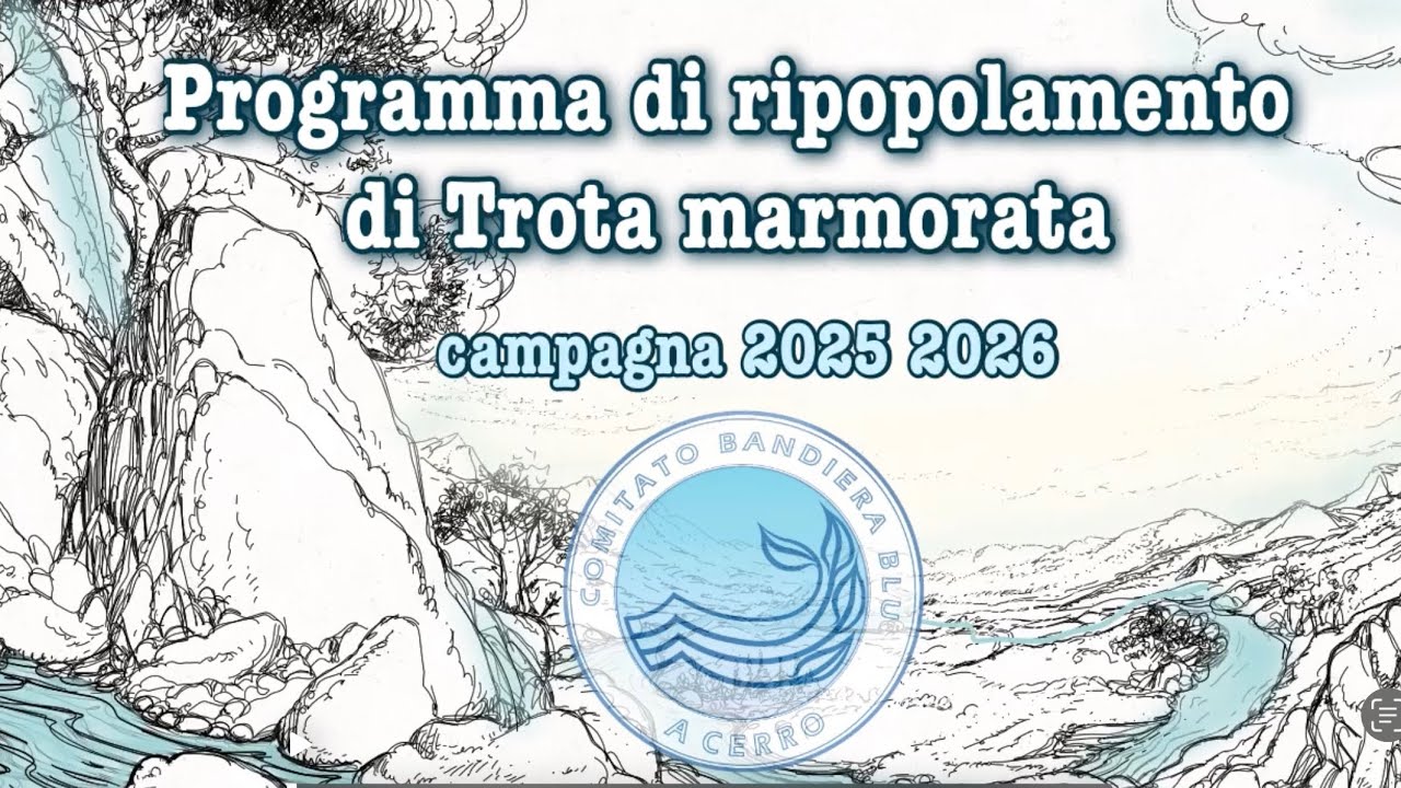 PROGRAMMA RIPOPOLAMENTO TROTA MARMORATA campagna 2025-2026