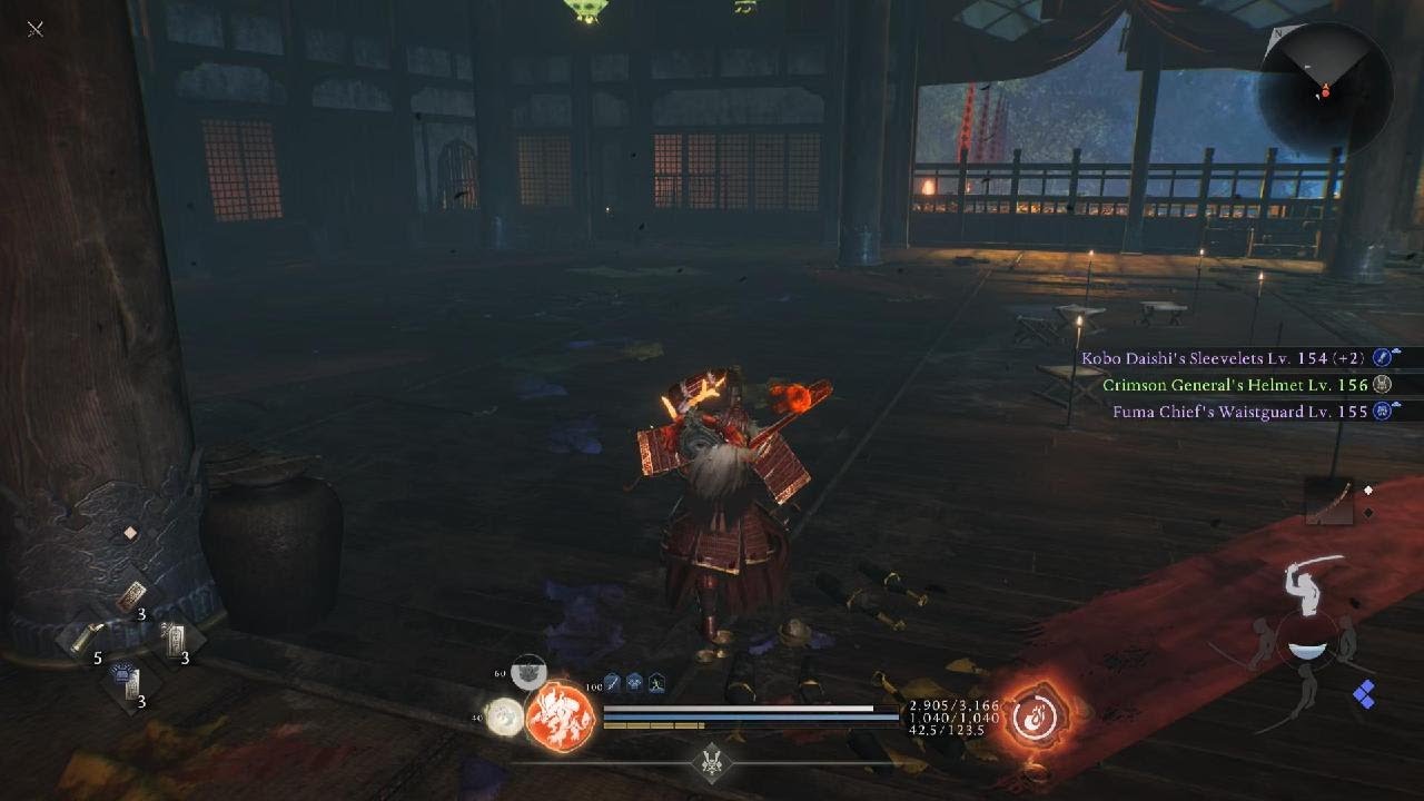 Nioh 3 Takeda's Four Heavenly Kings (ng+ Shogun's journey)