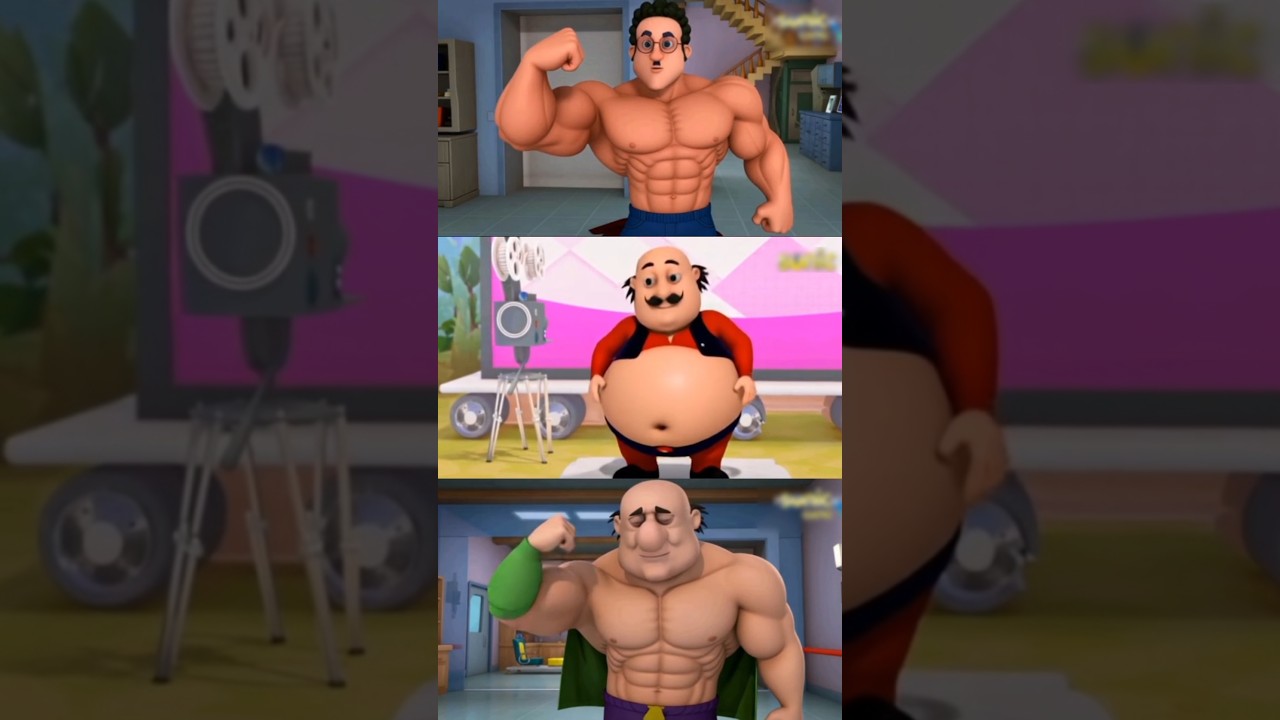 Motu Patlu In Real Life |Motu Patlu Cartoon Real #motupatlu #reallife #viralshorts​​ #shortsfeed2
