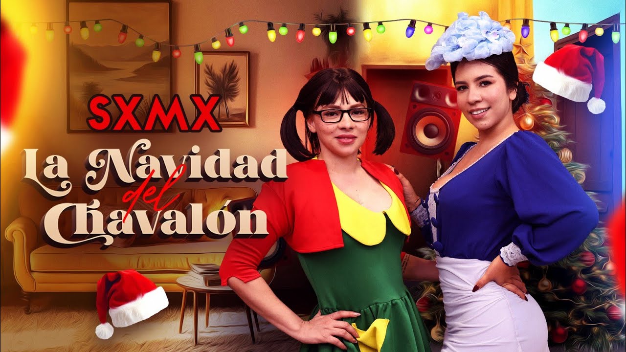 En la vecindad del Chavalón se han reunido todos los vecinos para celebrar la #Navidad!