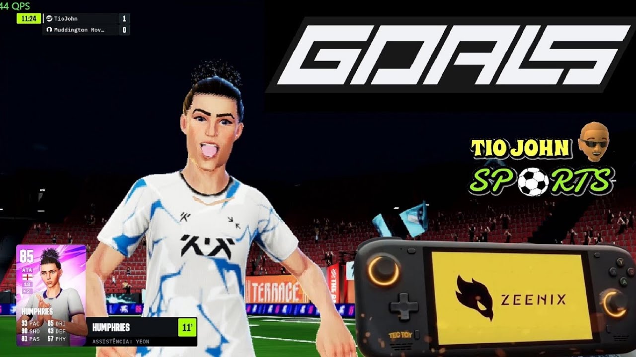 Goals - Teste no Zeenix Lite (TJ Sports) EP.57