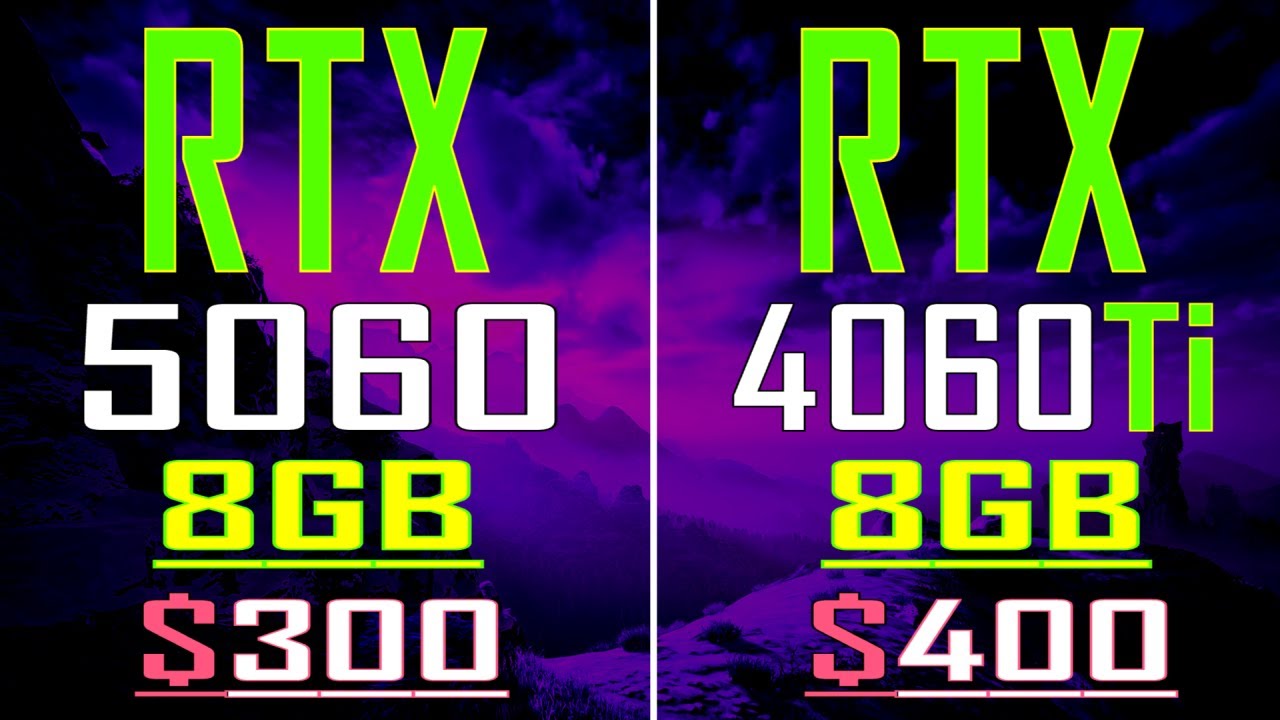 RTX 5060 vs RTX 4060Ti || PC GAMES BENCHMARK TEST ||