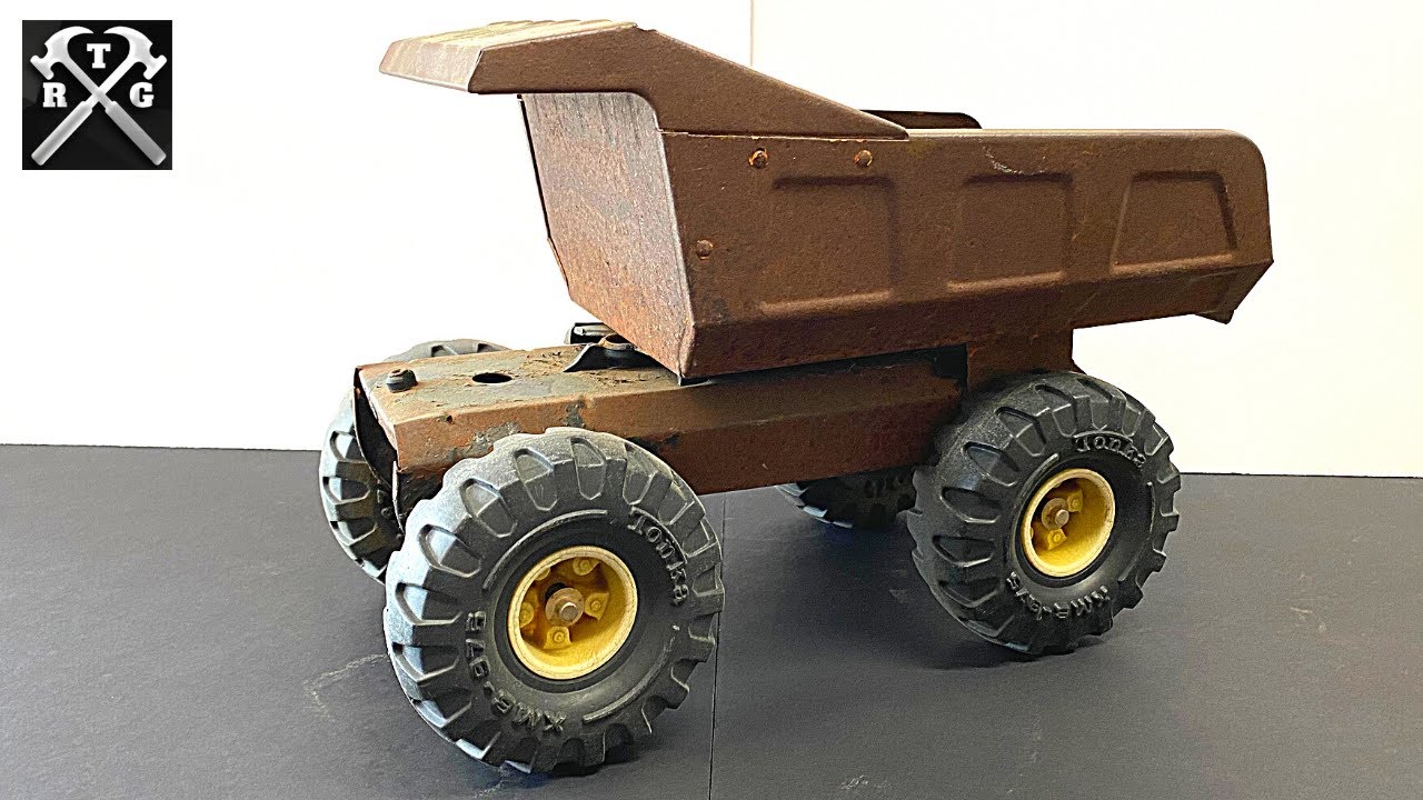 Tonka Dump Truck RC Conversion - With Working Dump Bed!