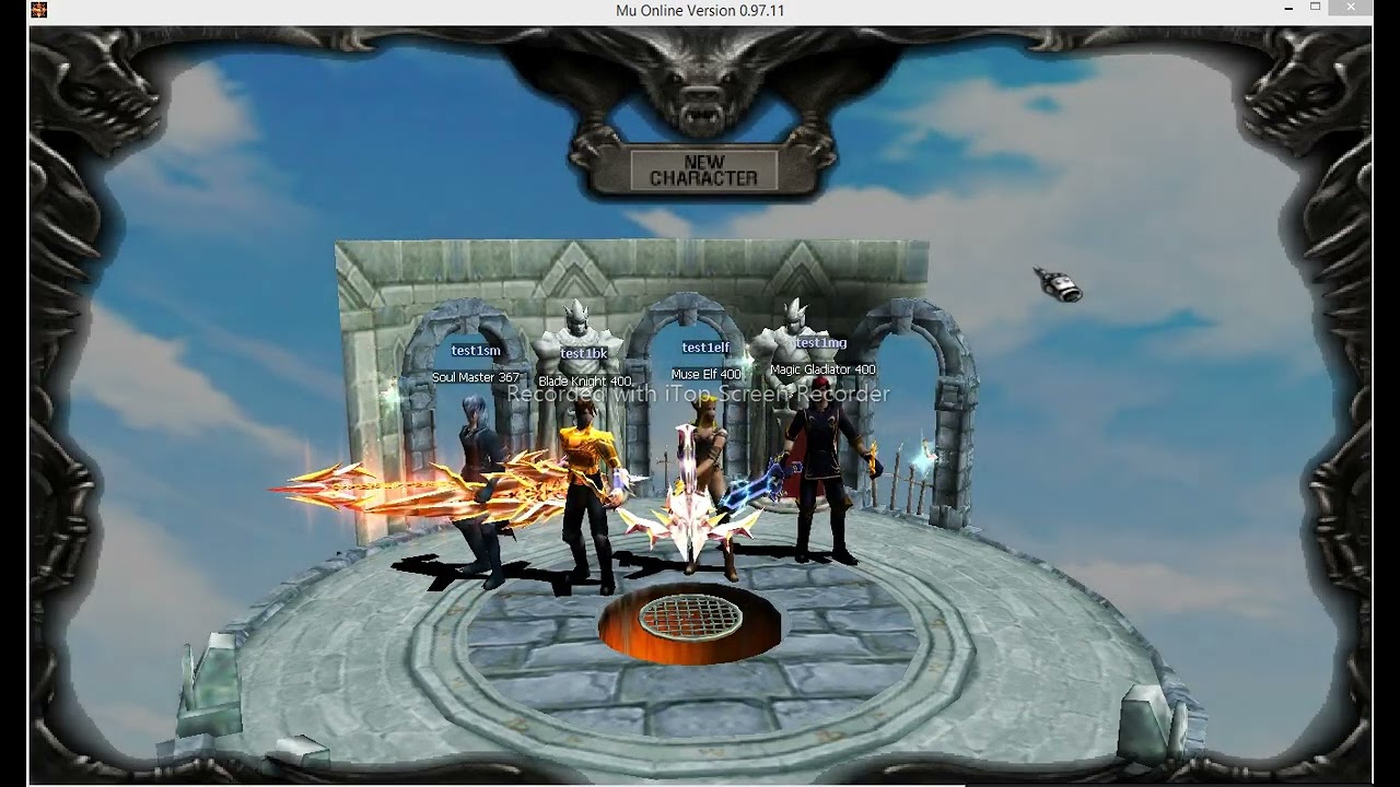 SELECT CHAR 97D-  MuOnline 2023