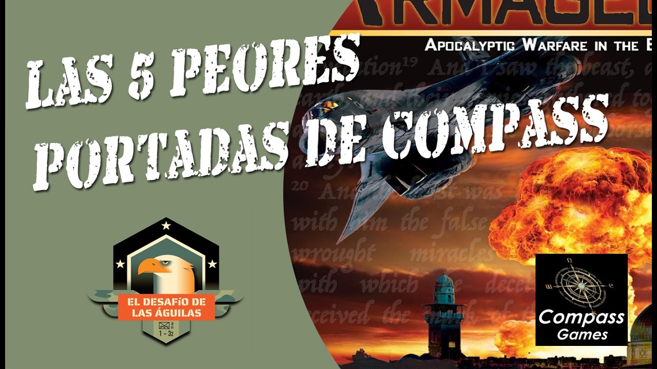 TOP 5 PEORES PORTADAS de Compass Games