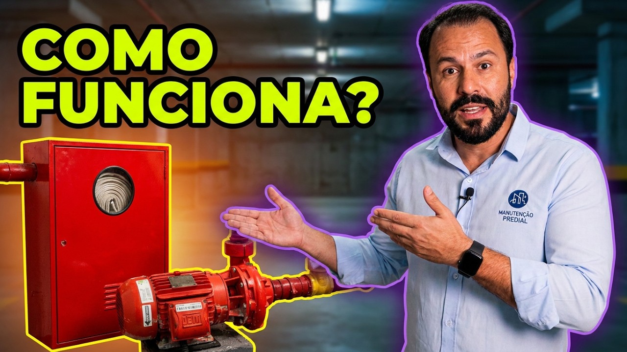 Como funciona o sistema de combate de incêndio?