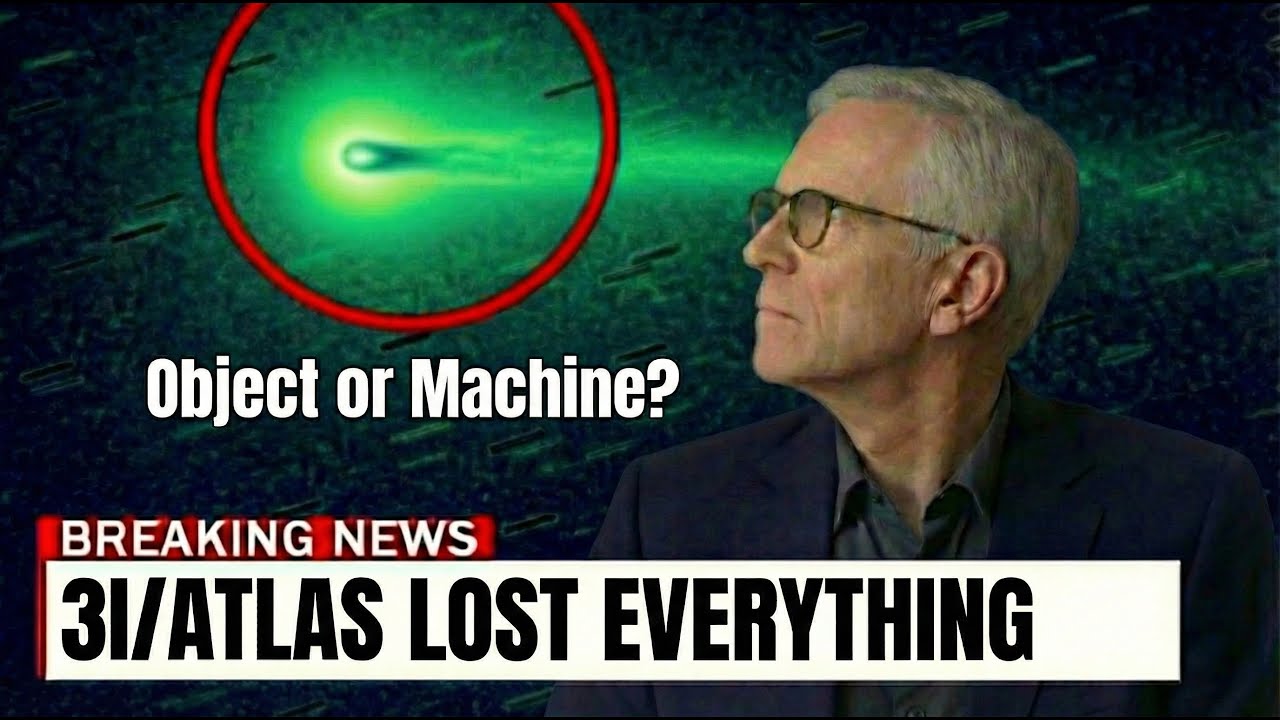 3I/ATLAS Lost Almost Everything — Object or Machine?
