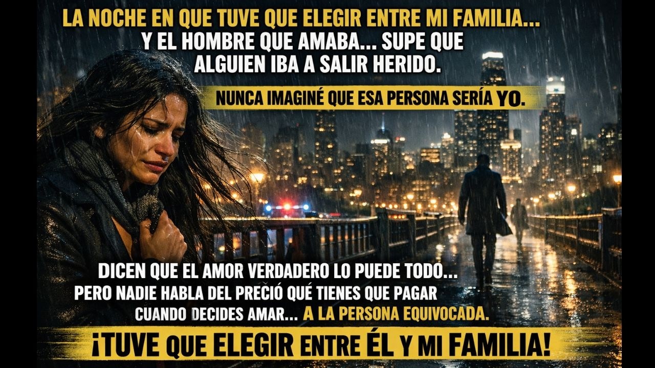 Te elegí aunque doliera.Cuando el corazón no obedece