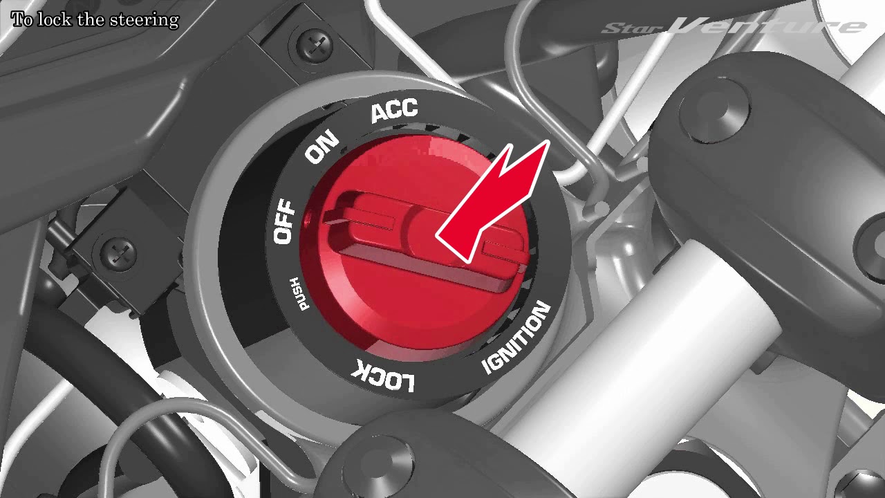 6 Steering lock unlock