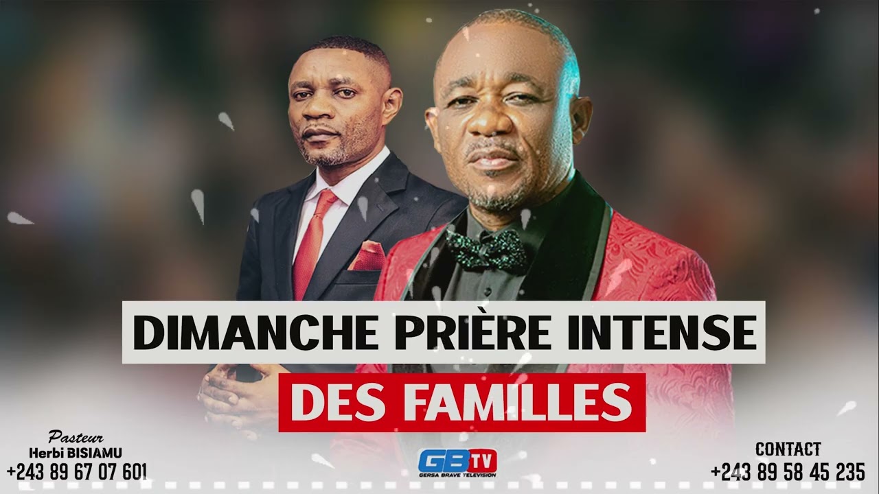 🔥 DIMANCHE 15/03/2026 PRIÈRE INTENSE AVEC PASTEUR DE LA FOI 