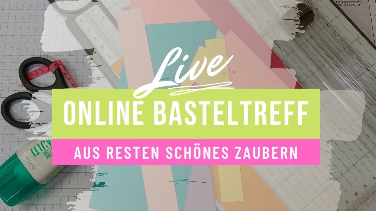 Aus Restpapier was Schönes zaubern - DIY Karten basteln mit Stampin‘ Up! Produkten