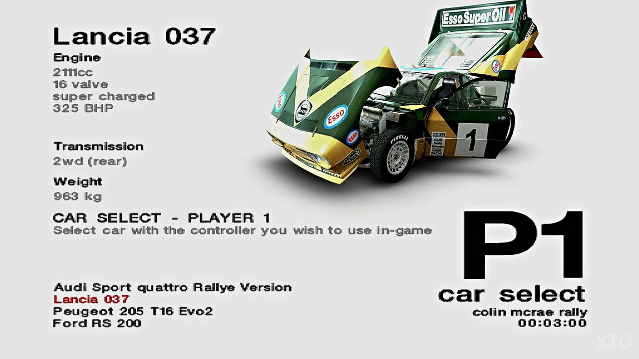 Colin McRae Rally 04 - All Cars List PS2 Gameplay HD (PCSX2)