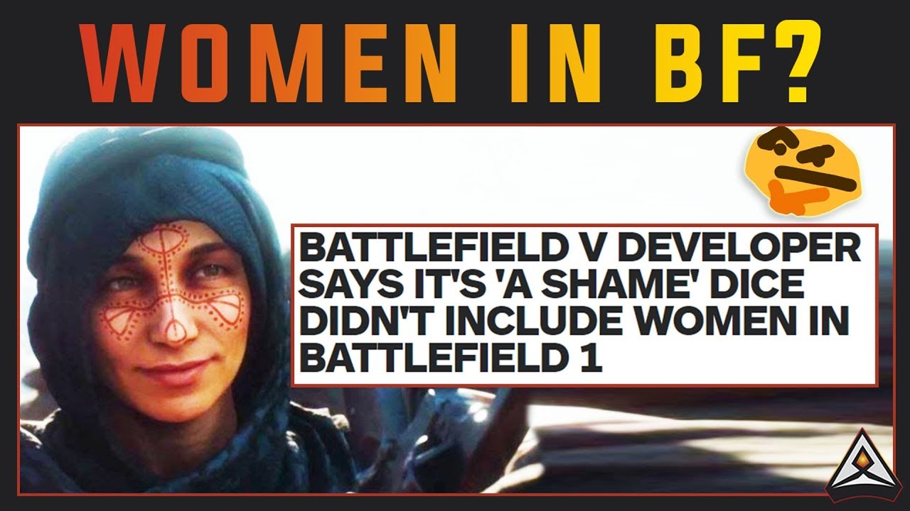 No women in Battlefield 1? - DICE comment on Battlefield 5