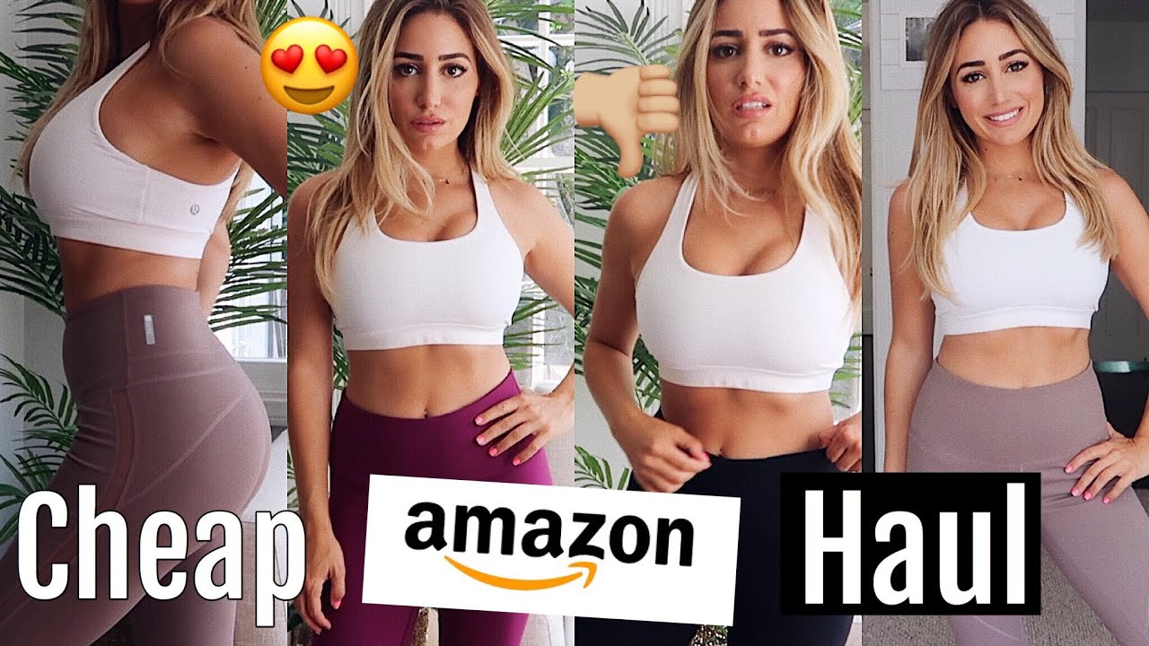 TRYING CHEAP AMAZON ACTIVEWEAR + HAUL