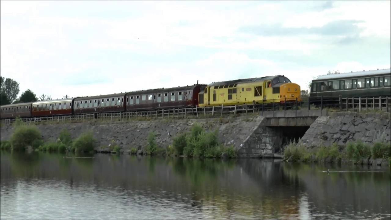 Midland Railway at Butterley. 08/31/37/40/47..video no.425