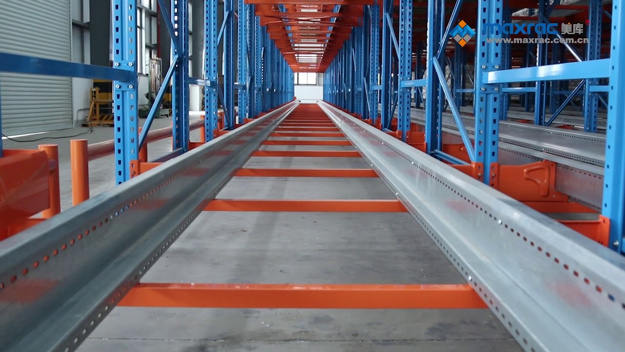Maxrac Pallet Shuttle Smart Radio Shuttle System for Efficient Warehouse Storage