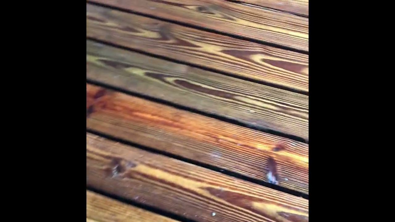 Deck Stripping How-to (Sodium Hydroxide NaOH) Full Stain Removal