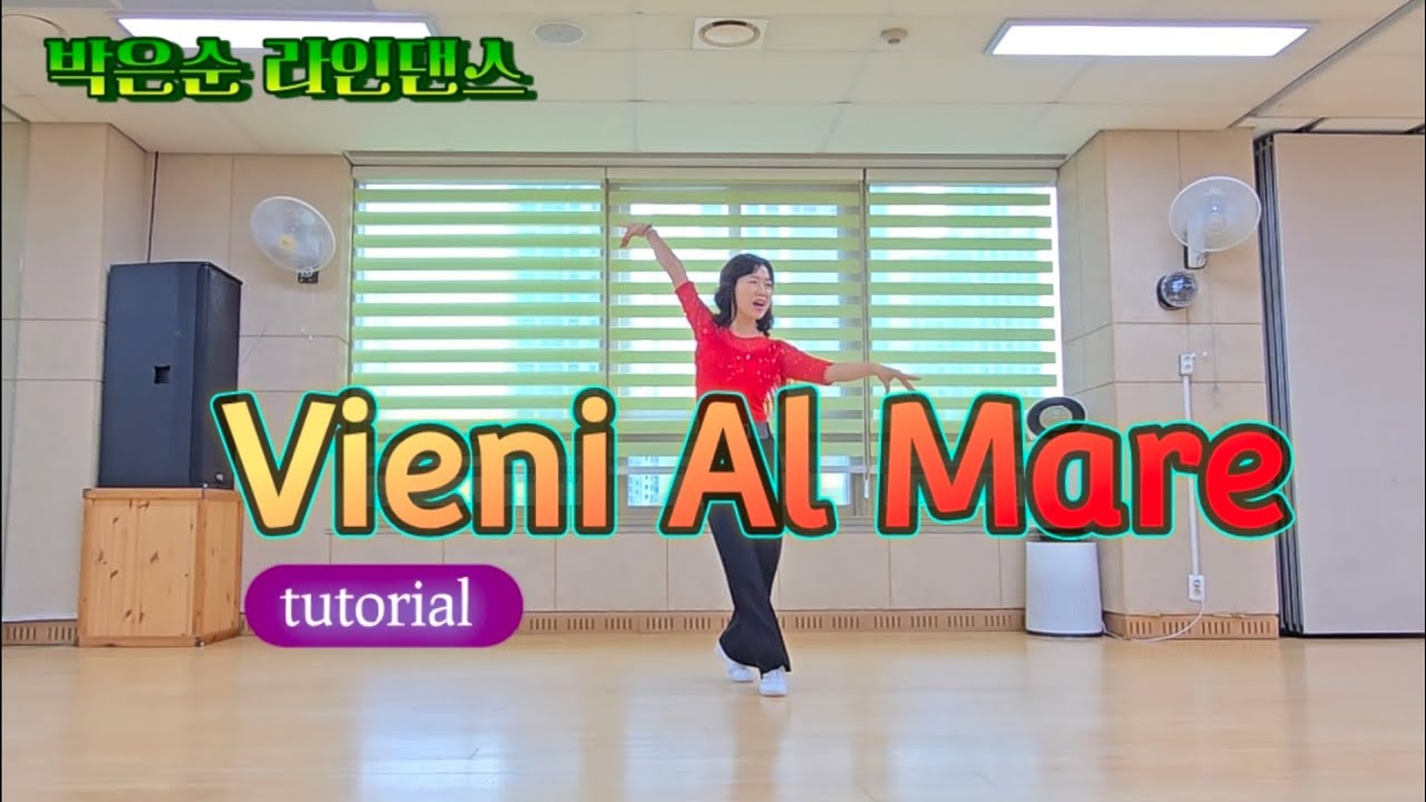 #Vieni Al Mare #Beginner #쉬운설명  #박은순라인댄스 #비에니알마레