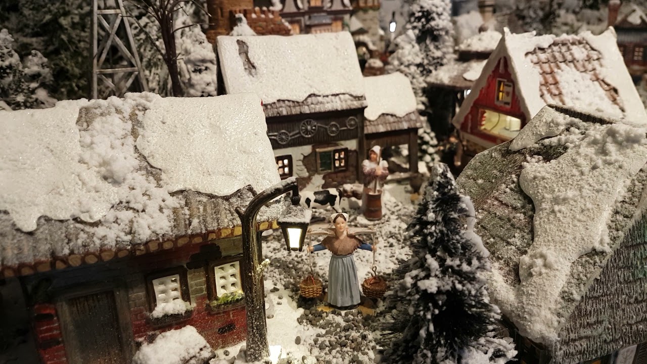 le petit village de Noël de Véronique 2021