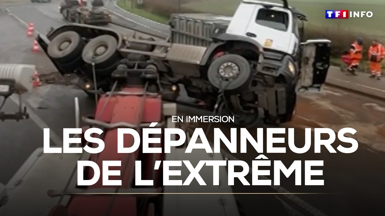 Immersion avec les d&eacute;panneurs de l'extr&ecirc;me !｜TF1 INFO