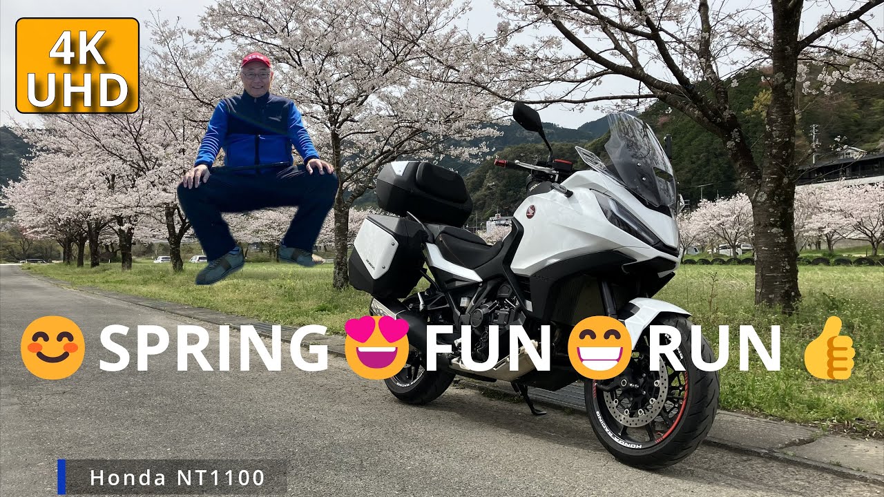 😊SPRING😍FUN😁RIDING👍Honda NT1100,April 2, 2024