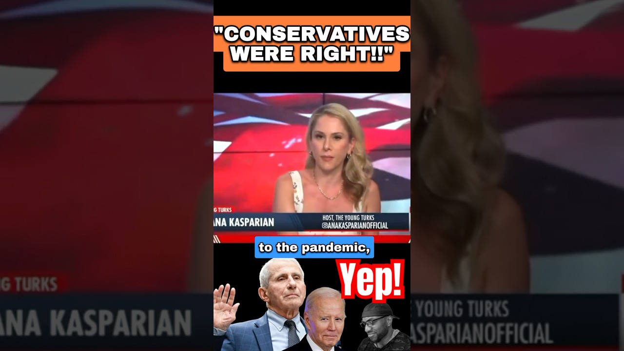 Ана Каспарян из The Young Turks ПРИЗНАЛА, что консерваторы были правы, после того как Фаучи отказ...