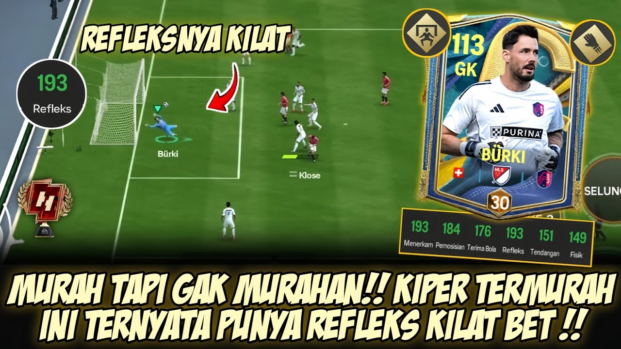 KIPER PALING MURAH!! Kiper Ini Murah Tapi Gak Murahan, Refleksnya Gak Main-main‼️- FC MOBILE