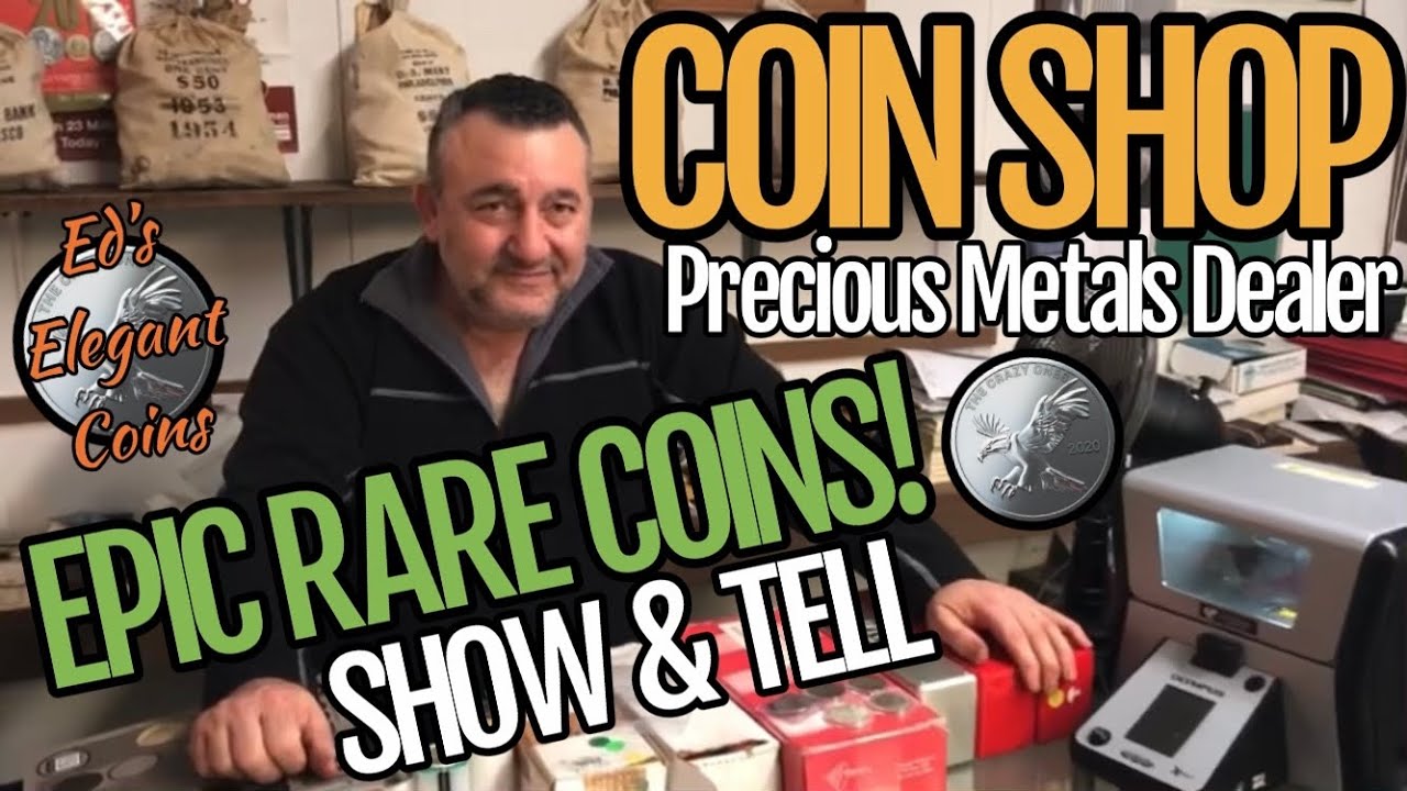 COIN SHOP OWNER Epic Rare Silver Coin Show & Tell