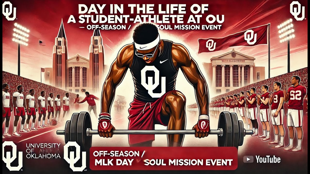 Day In The Life Of A D1 Student athlete At OU Off Season MLK Day SOUL MISSON EVENT