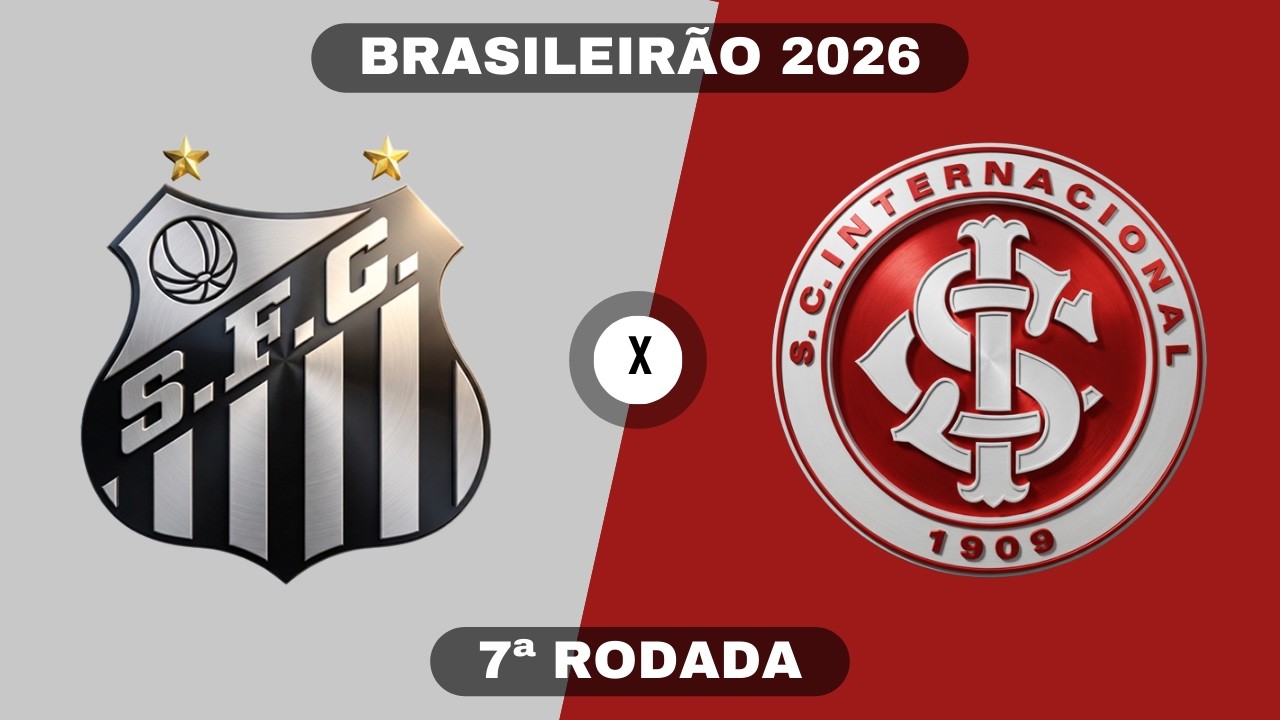 SANTOS x INTERNACIONAL | Brasileirão 2026 | 7ª Rodada | Simulação PES 21 (Gogosz Patch)