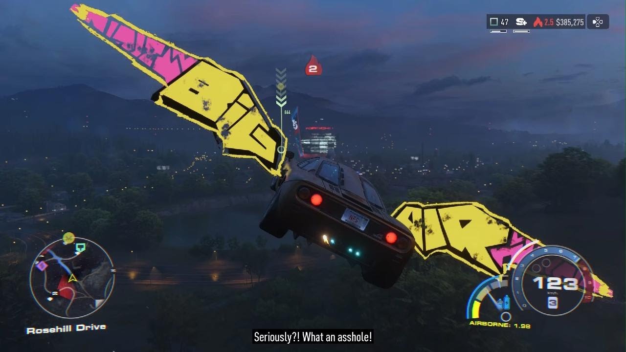 Need for Speed Unbound - Accidental high jump