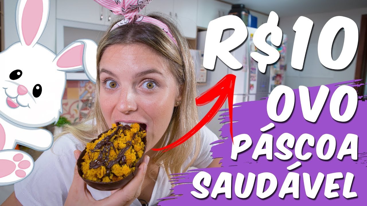 OVO DE PÁSCOA DE COLHER SAUDÁVEL